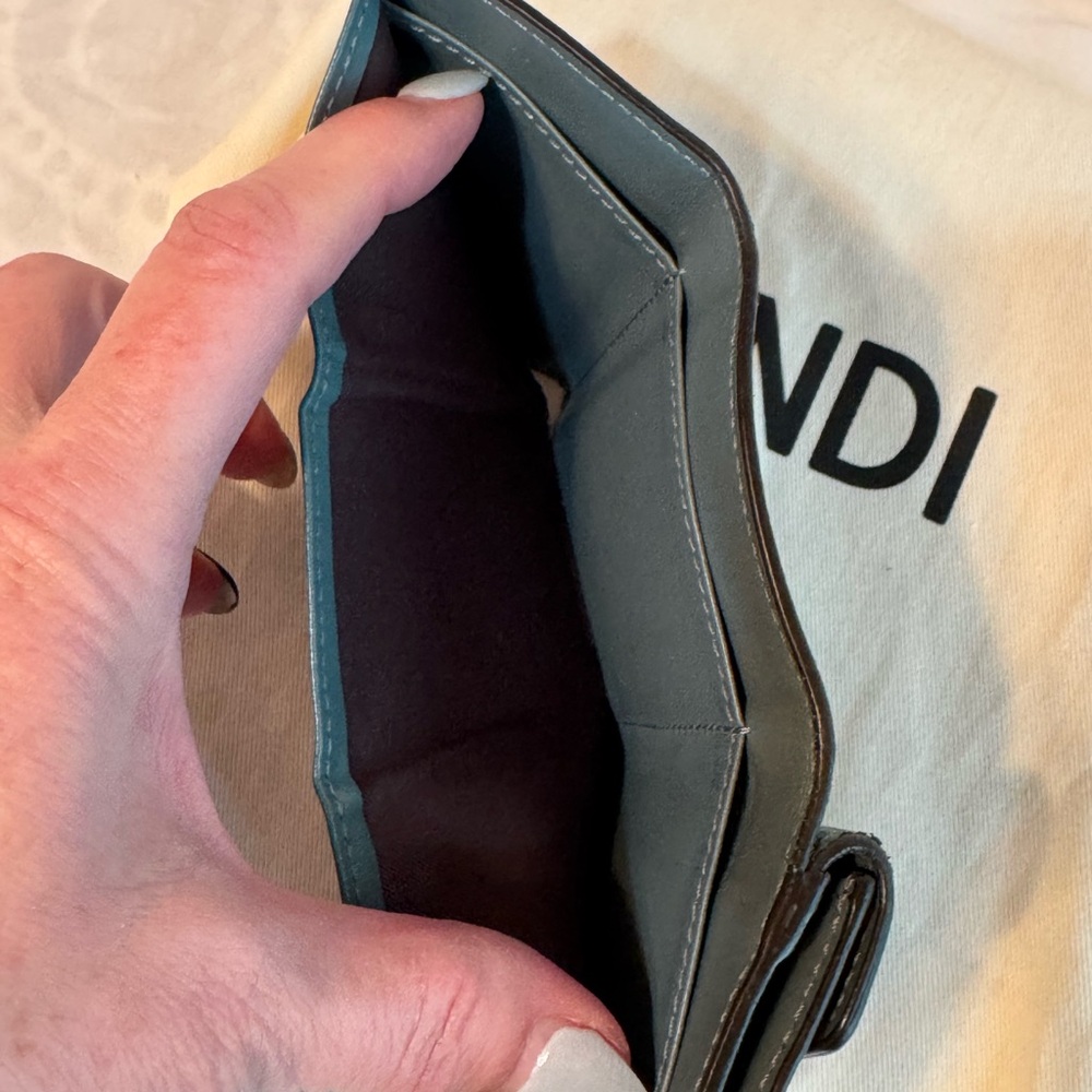 Mini Fendi Wallet - Includes Box and Dust Bag - Picture 9 of 10